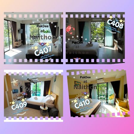 Pak Dee At Naithon Apartment Bagian luar foto